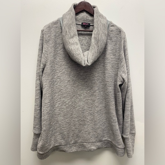 Acx Sweaters - 4 for $25 🍒 ACX Cozy Gray Women's Cowl Neck Sweater Size 1x